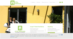 Desktop Screenshot of hotelmeridiana.it